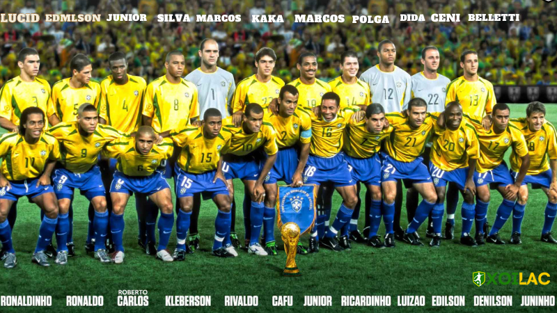 đội hình brazil 1998